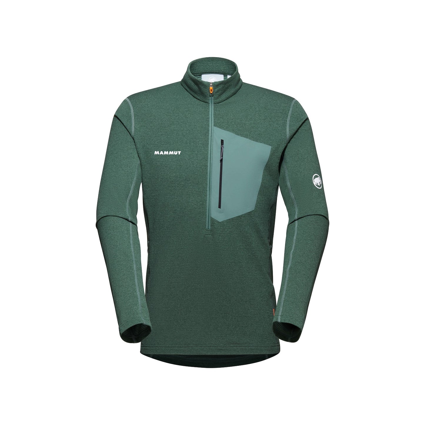 Termokrekls Mammut Aenergy Light ML Half Zip Pull vīriešu Dark Jade