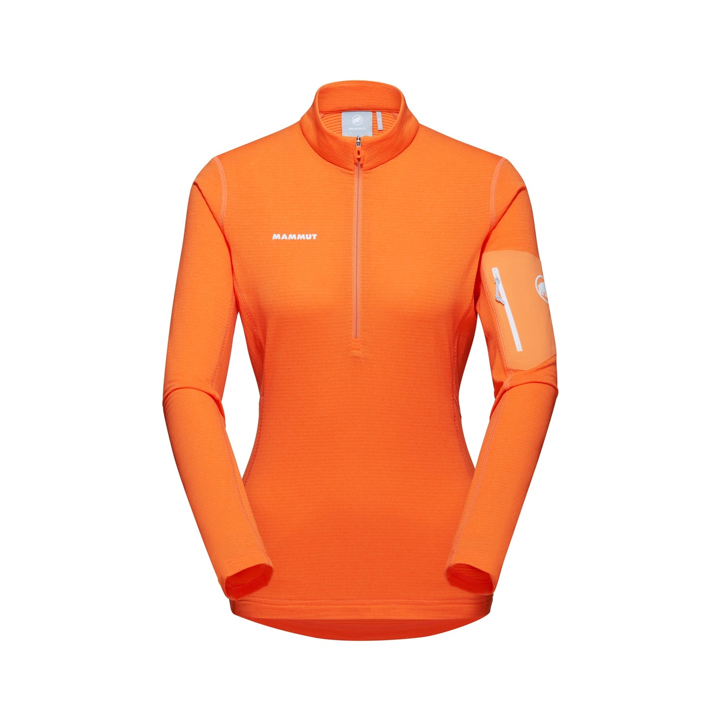 Termokrekls Mammut Aenergy Light ML Half Zip Pull sieviešu Tangerine