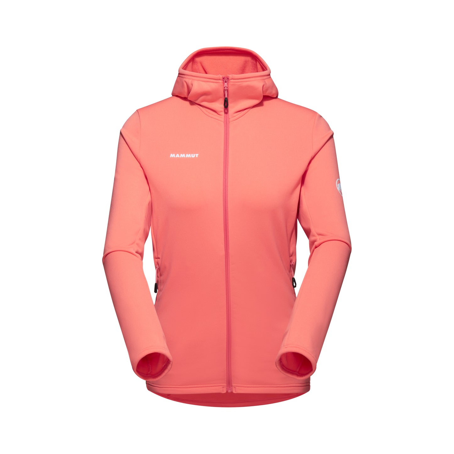 Mammut Aconcagua Light Hooded ML sieviešu flīsa jaka Salmon