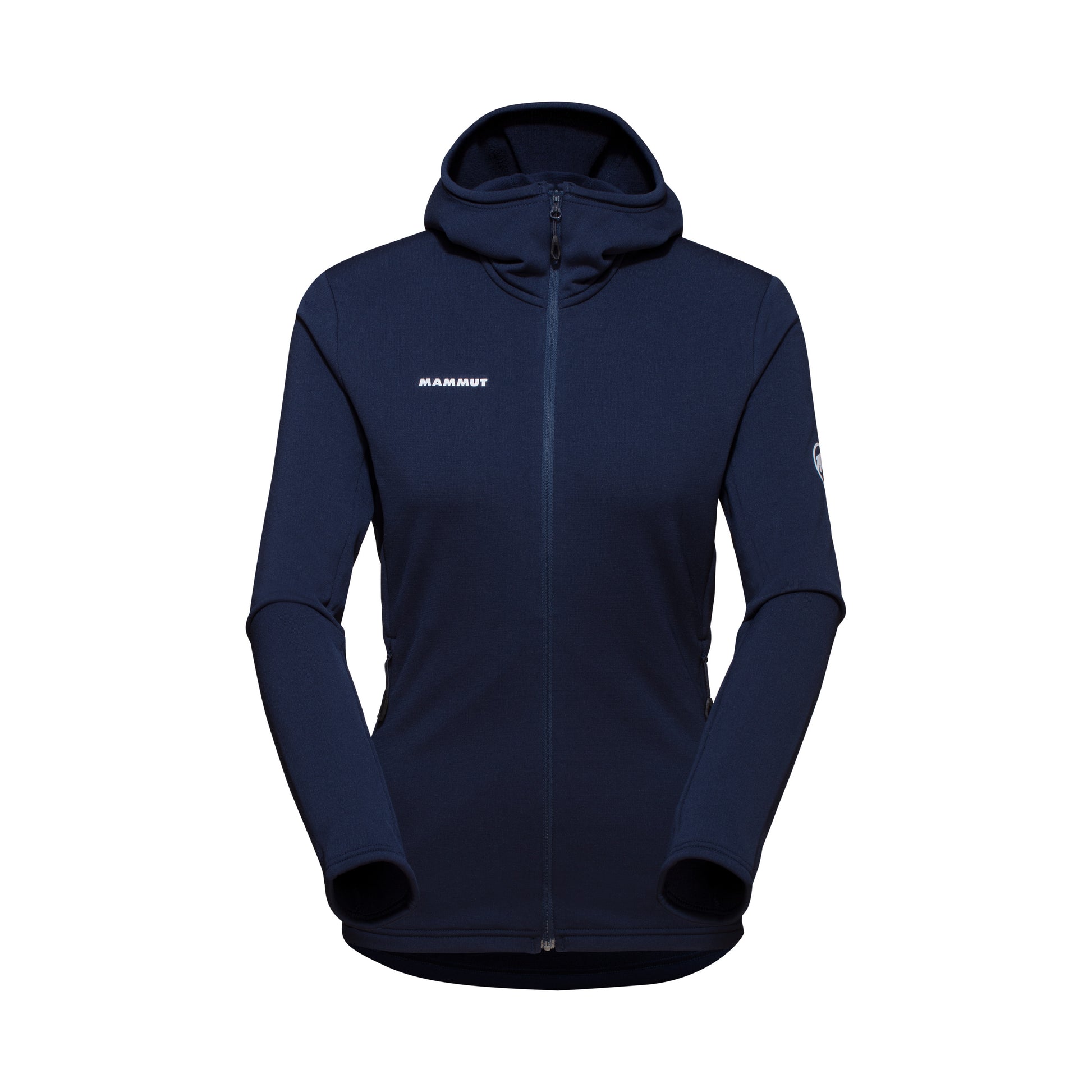 Mammut Aconcagua Light Hooded ML sieviešu flīsa jaka Marine