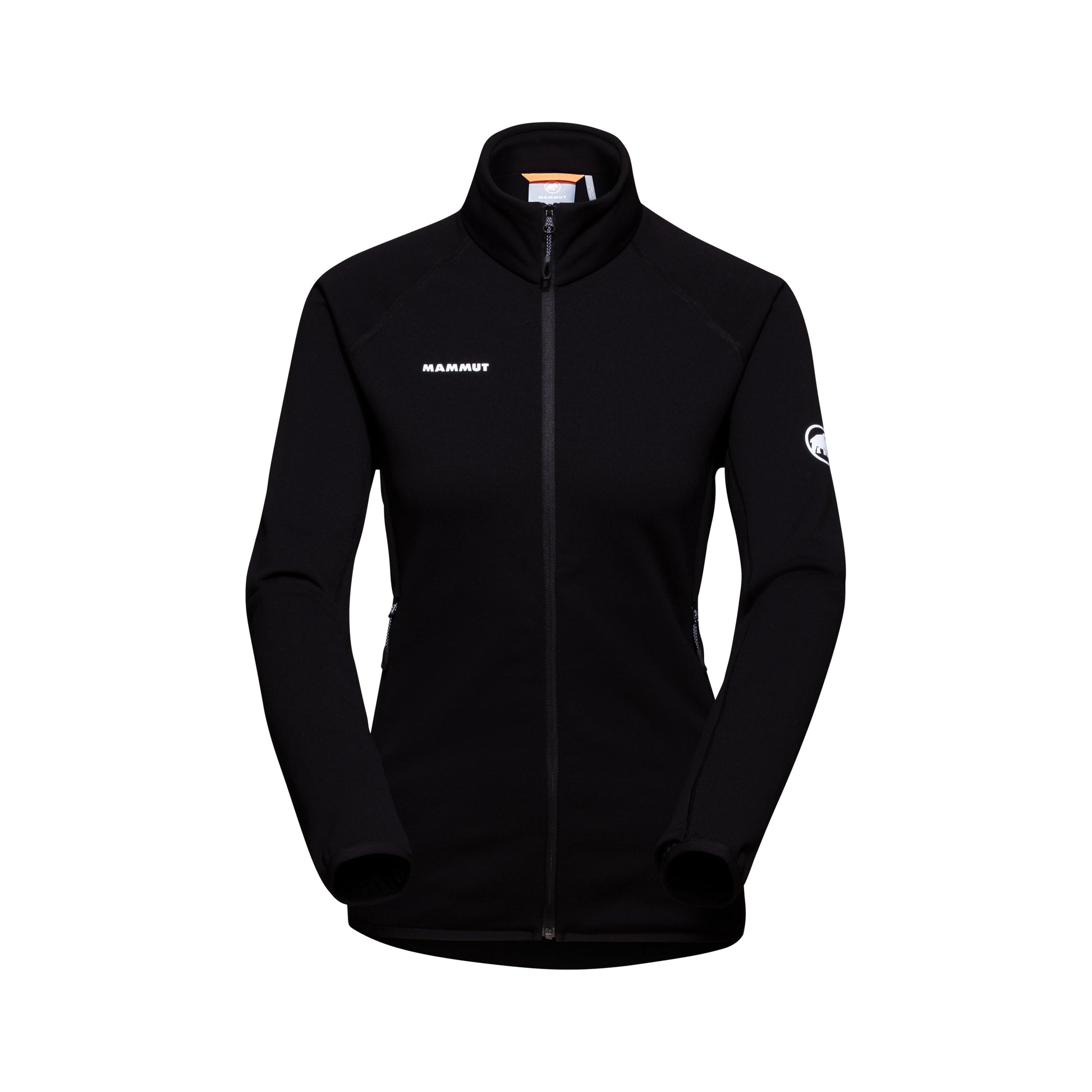 Mammut flīsa jaka Aconcagua ML sieviešu Black-White Logo