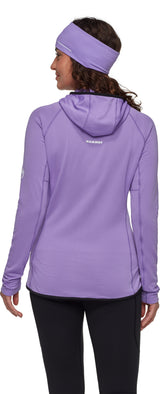 Women's fleece jacket Aenergy Light ML Hooded
