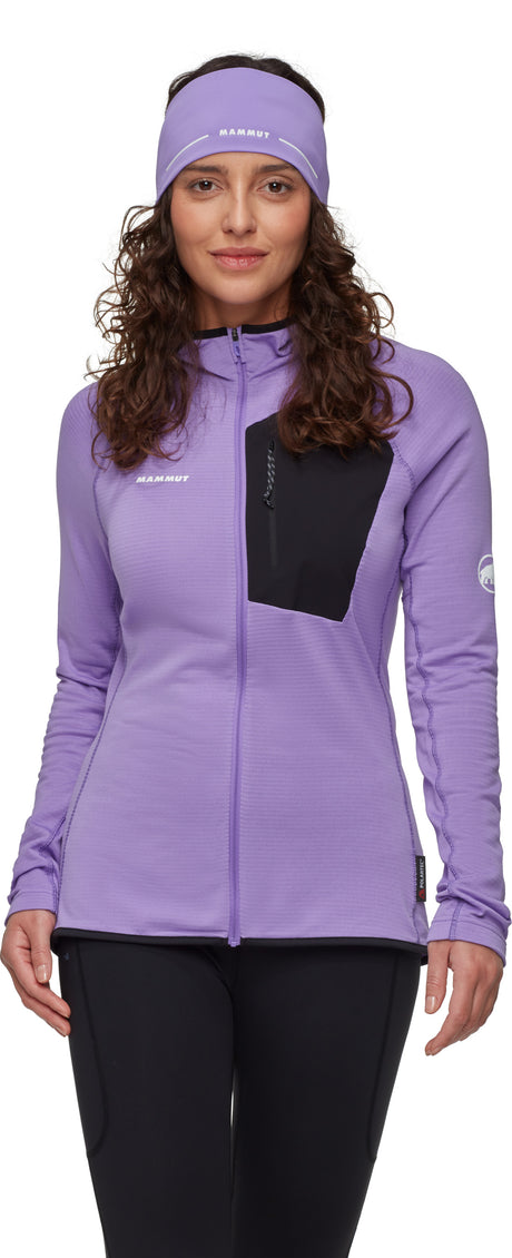 Women's fleece jacket Aenergy Light ML Hooded