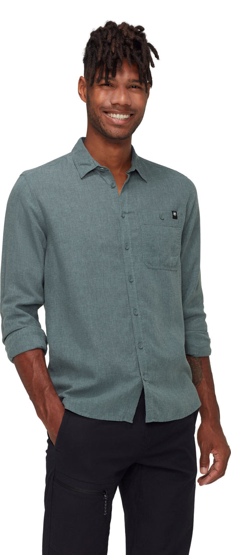 Pārgājienu krekls Mammut Alvra Summer LS vīriešu