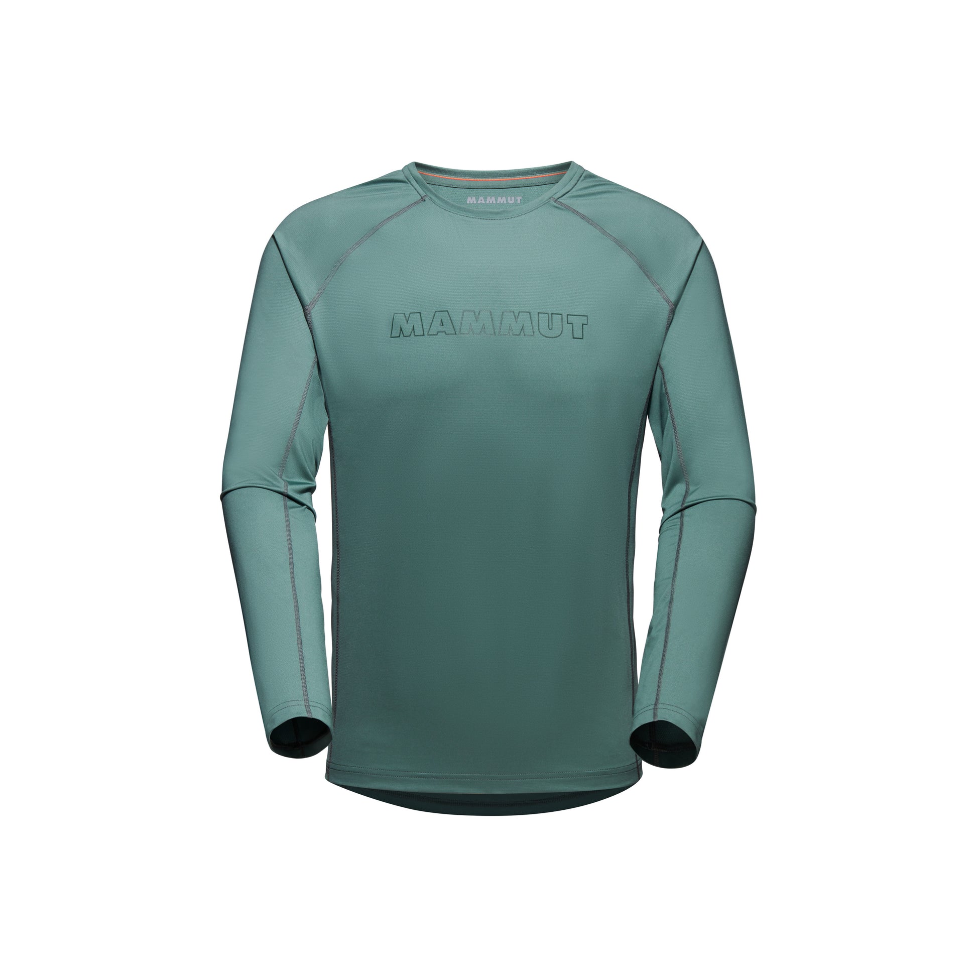 Sporta krekls Mammut Selun FL Longsleeve Logo vīriešu Dark Jade