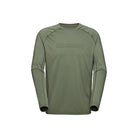 Sporta krekls Mammut Selun FL Longsleeve Logo vīriešu Marsh