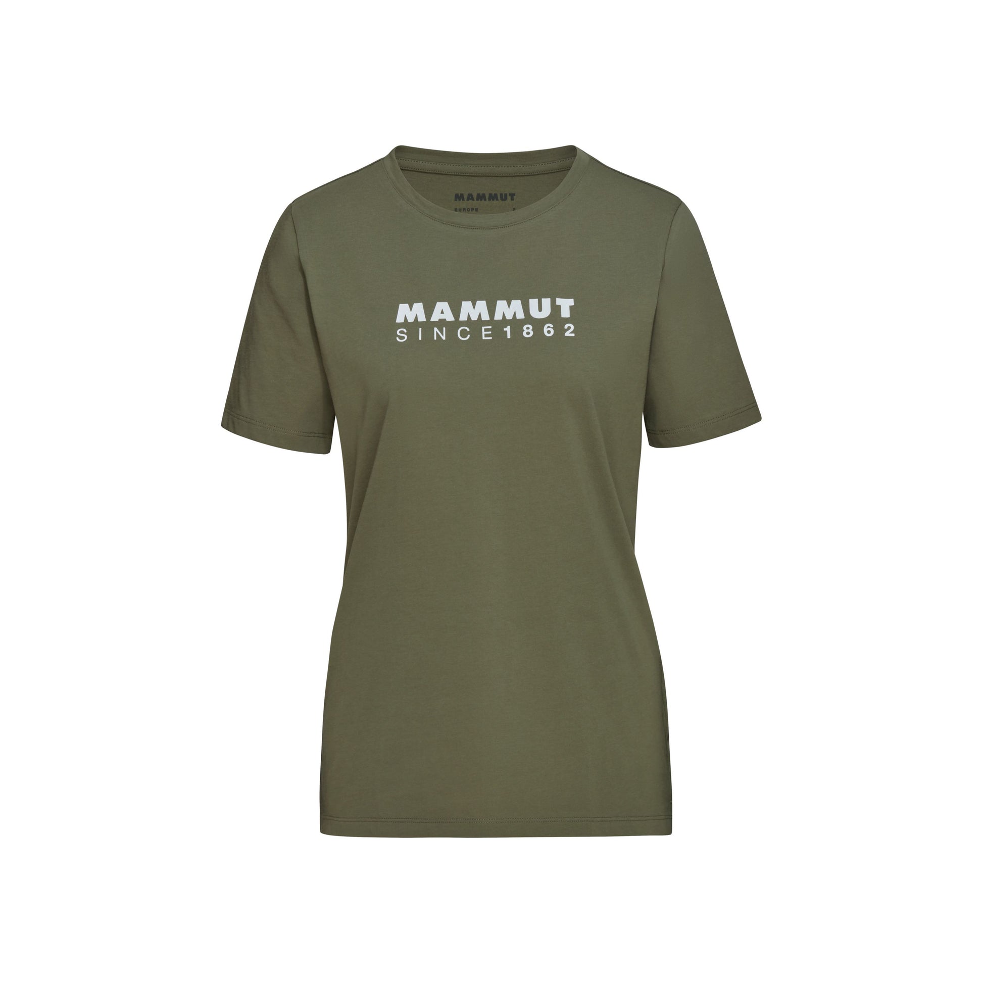 T-krekls Mammut Core Logo Sieviešu Marsh