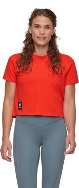 Krekls Mammut Massone T-Shirt Cropped Patch sieviešu