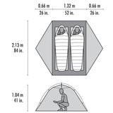 MSR Elixir 2-person tent