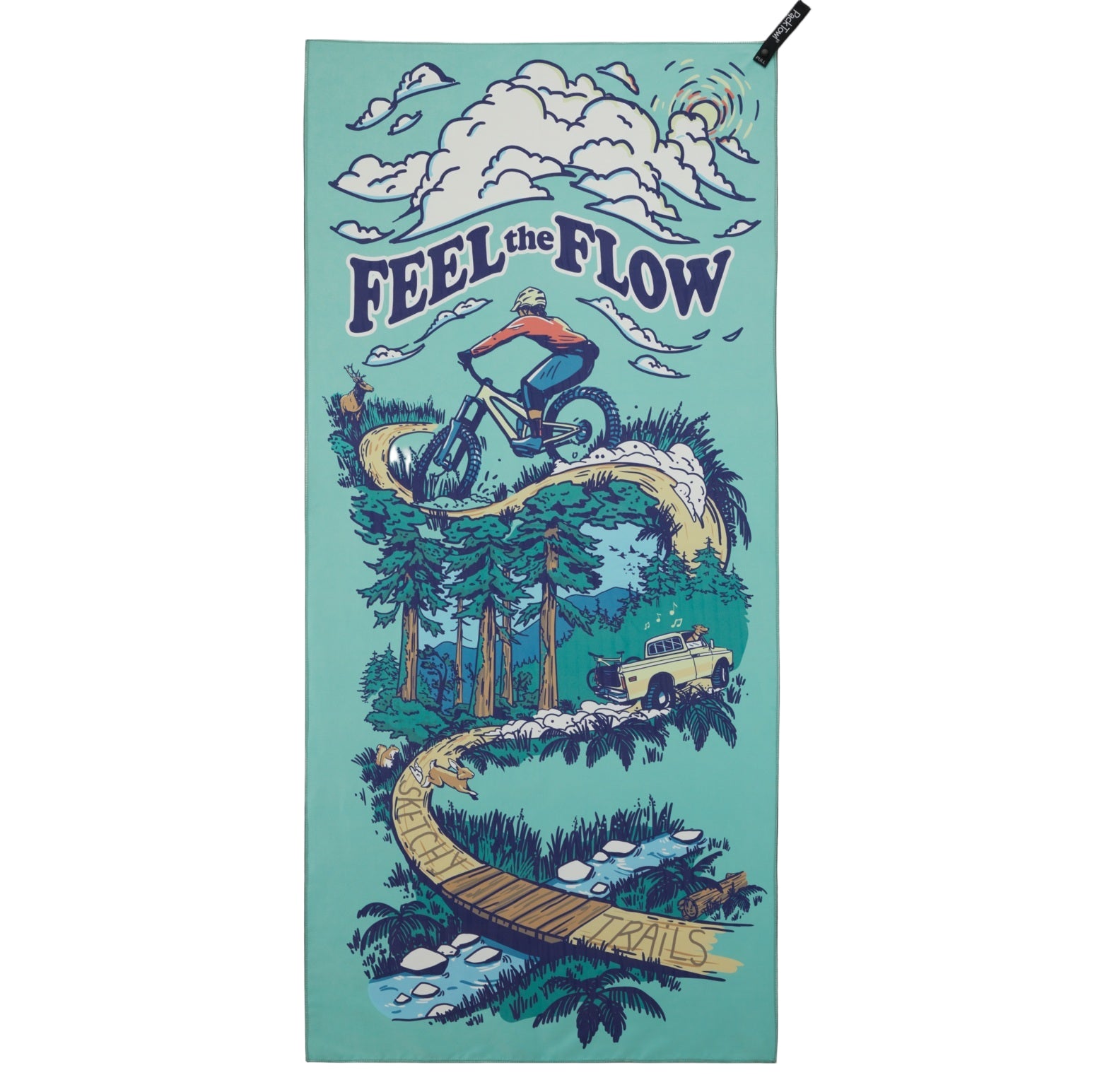 Towel Packtowl Personal Body Artist Series