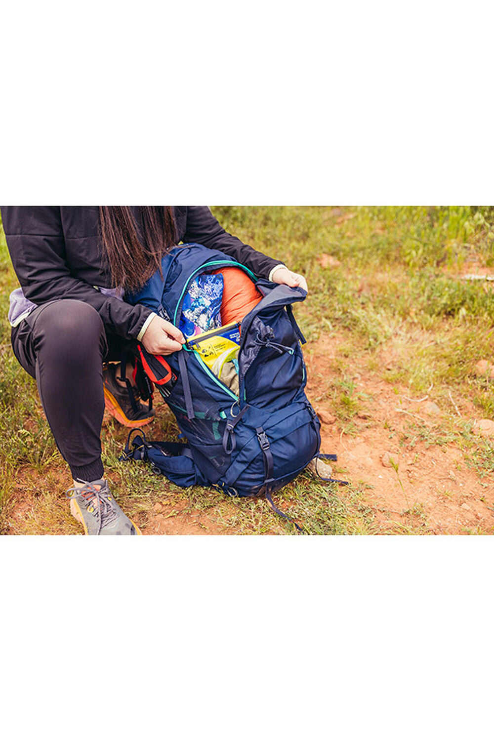 Hiking backpack Gregory Amber 68 women's