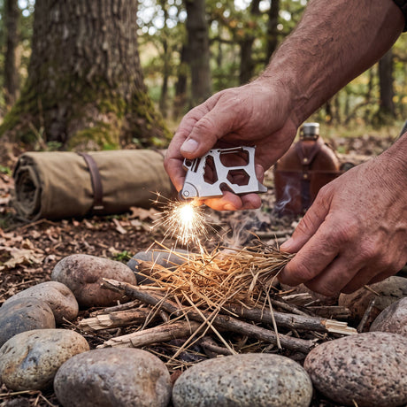 Origin Outdoors Multitool Firestarter 9 in 1