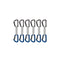 Mammut atsaites Workhorse Keylock 12cm/17cm 6-pack Grey-Blue 12 cm