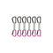 Mammut atsaites Workhorse Keylock 12cm/17cm 6-pack Grey-Pink 12 cm