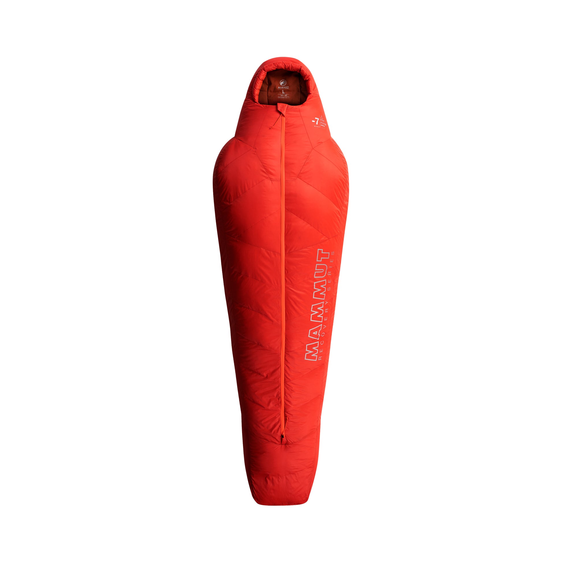 Mammut dūnu guļammaiss Perform Down Bag -7C Safety Orange