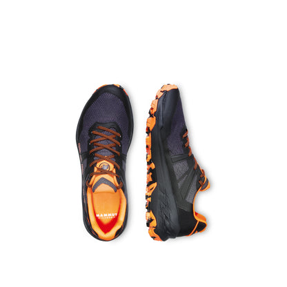 Mammut Sertig II Low vīriešu apavi Black-Vibrant Orange