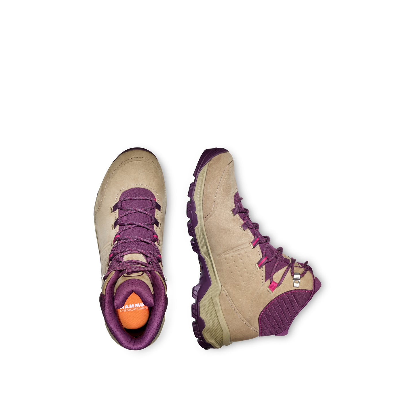 Mammut Nova IV Mid Goretex apavi sieviešu Dark Safari-Grape