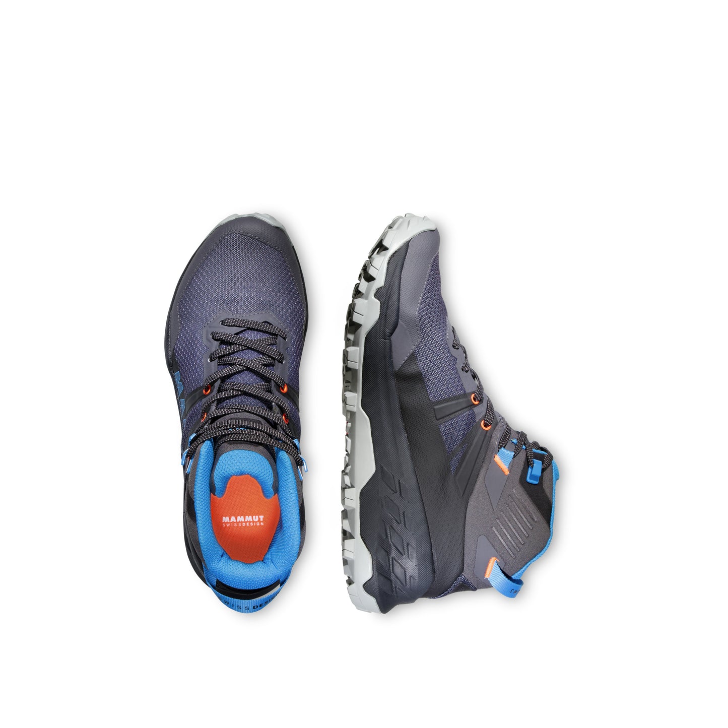 Mammut Sertig II Mid Goretex sieviešu apavi Dark Titanium-Gentian