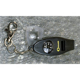 Whistle compass thermometer magnifier Coghlans Whistle 4in1