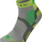 Lorpen zeķes X3TPE Trail running Padded vīriešu Grey - Green