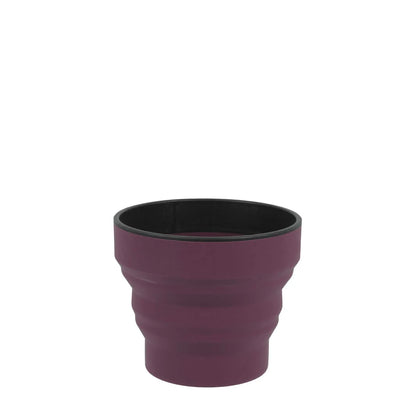 Lifeventure Silicone Ellipse Fleximug saliekama krūze Purple