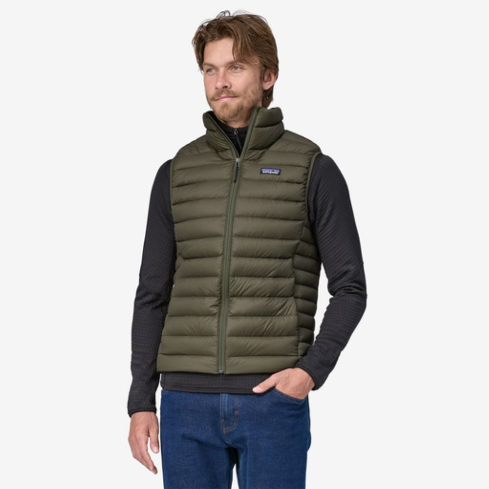 Dūnu veste Patagonia Down Sweater Vest vīriešu