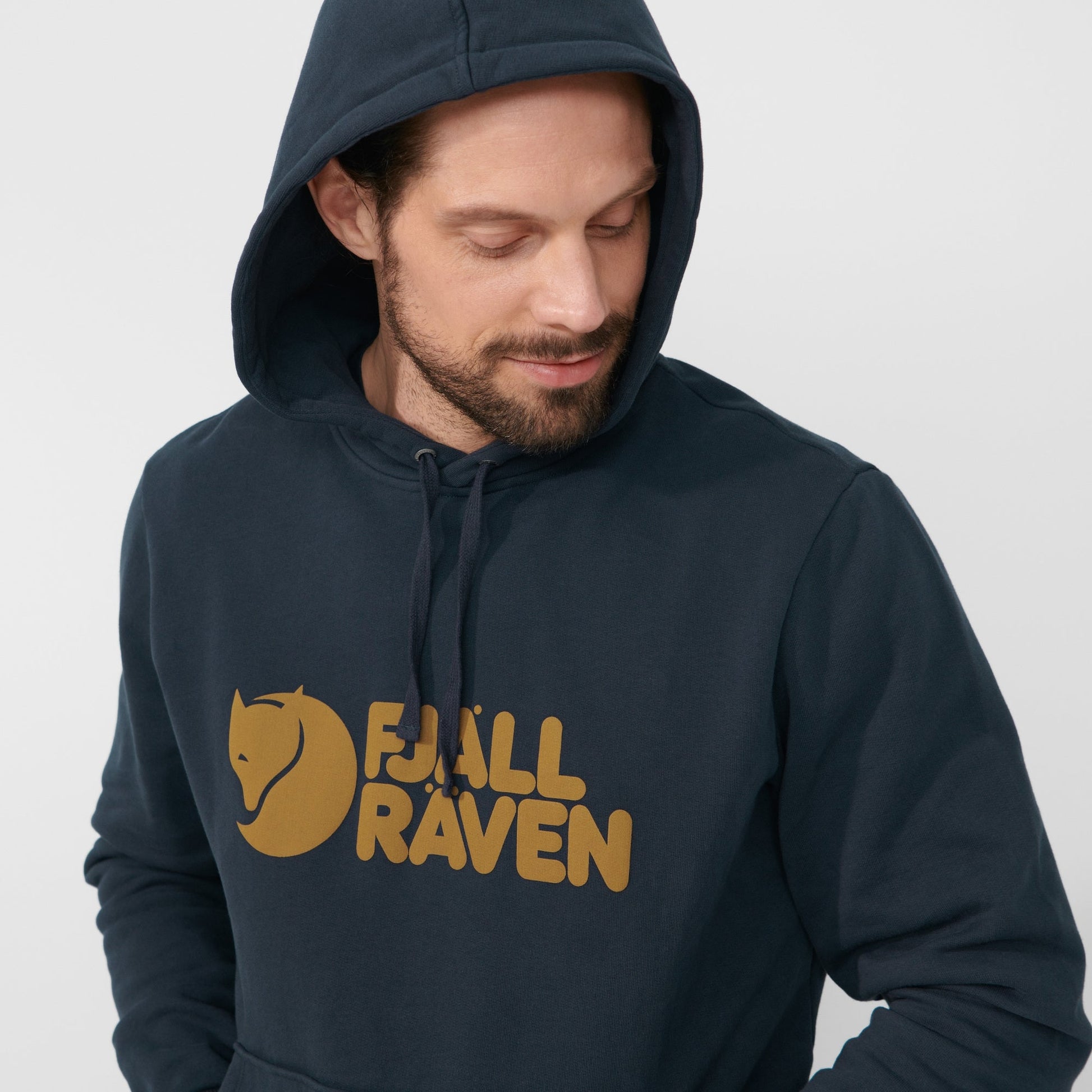 Džemperis Fjallraven Logo Hoodie vīriešu