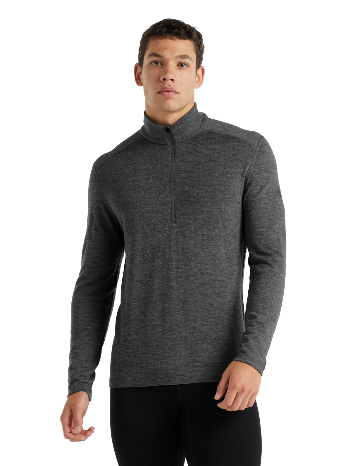 Merino termoveļas krekls Icebreaker 260 Tech LS Half Zip vīriešu
