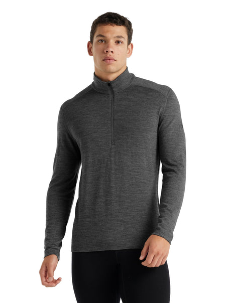 Merino termoveļas krekls Icebreaker 260 Tech LS Half Zip vīriešu