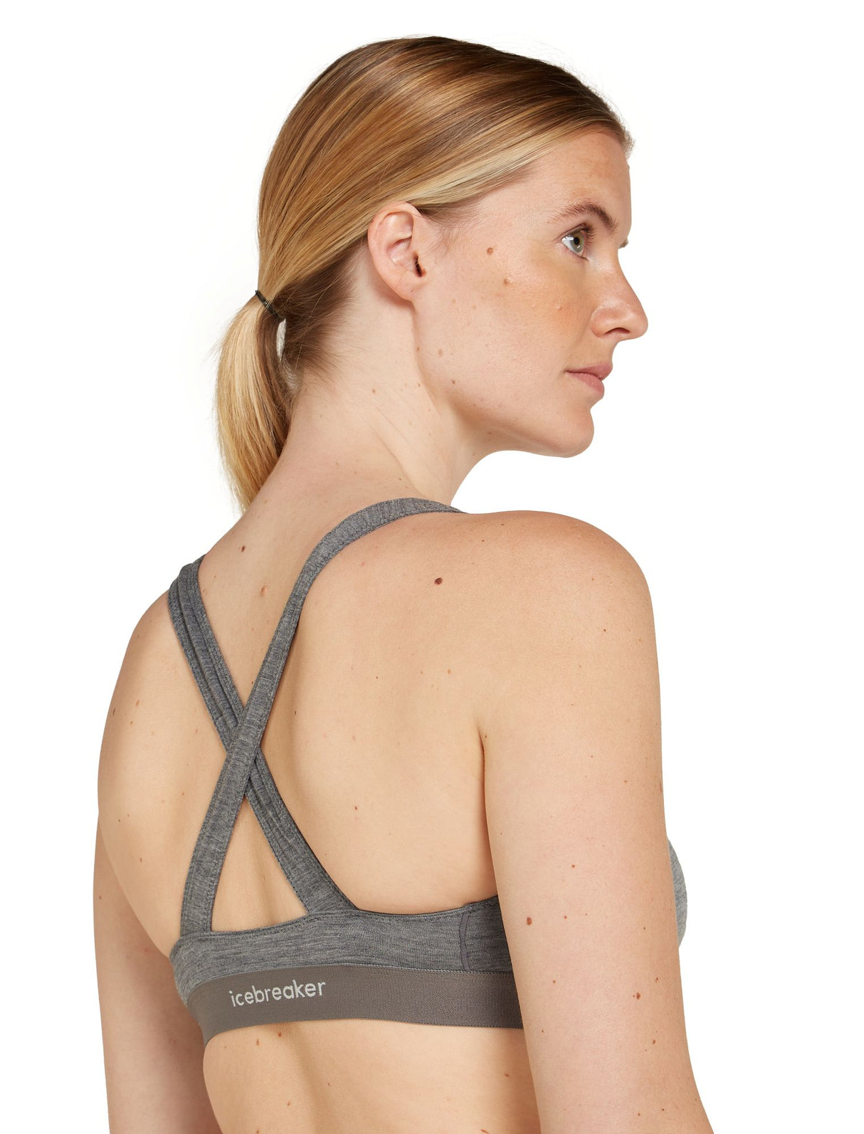 Krūšturis Icebreaker 125 Cool Lite Sprite Racerback sieviešu