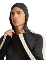 Termoveļas krekls Icebreaker Merino 200 Oasis+ LS Half Zip Hoodie vīriešu