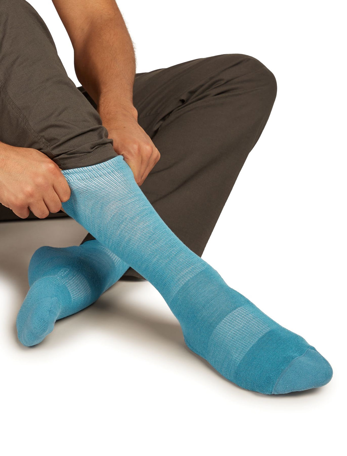 Zeķes Icebreaker Merino Lifestyle Light Crew vīriešu