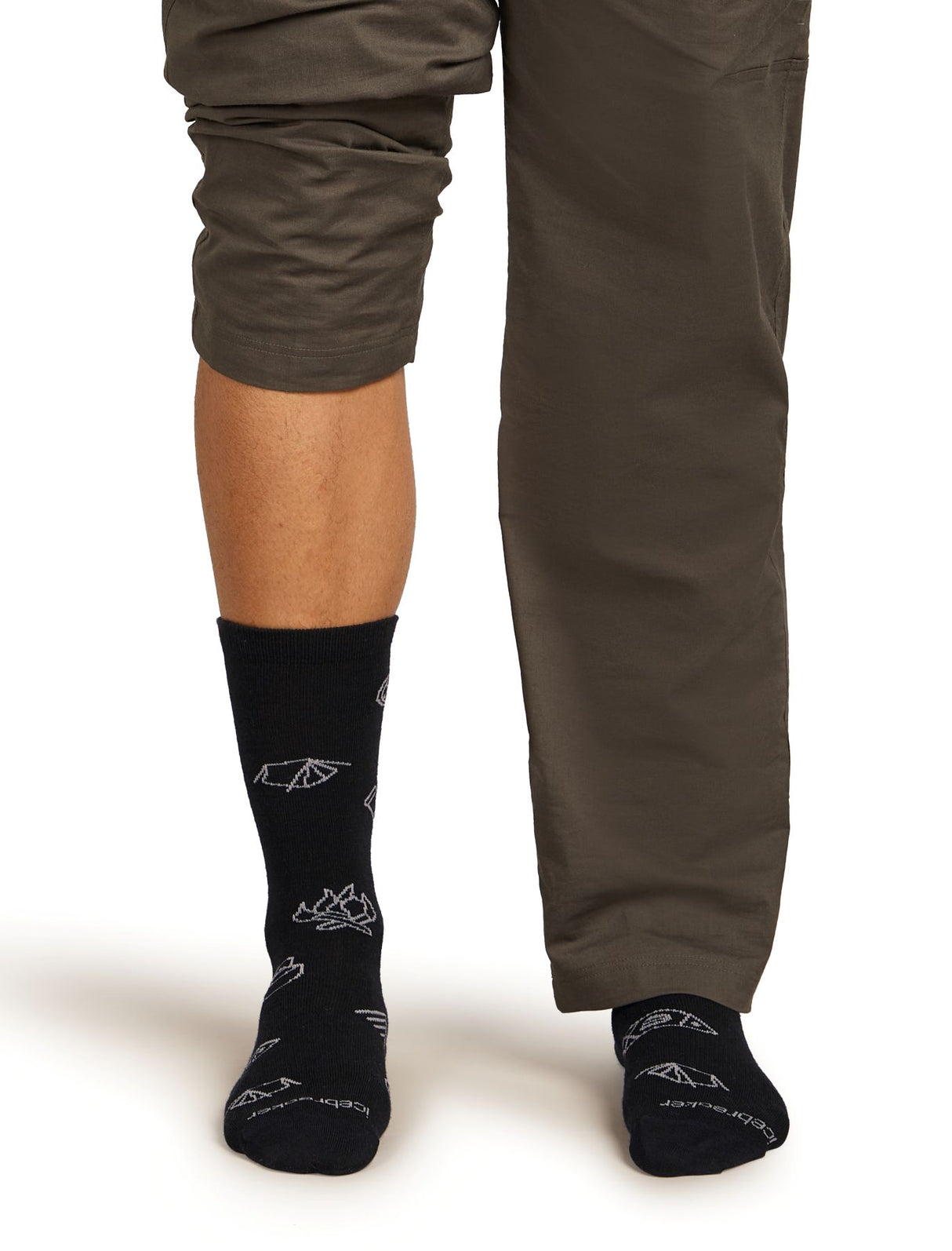 Zeķes Icebreaker Merino Lifestyle Ultralight Crew vīriešu