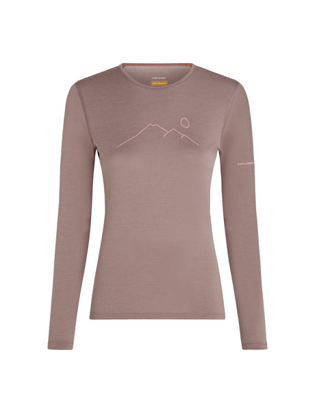 Icebreaker merino 200 Oasis LS Crew women's thermal long-sleeve shirt