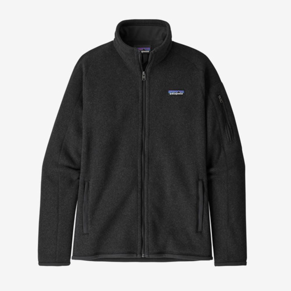 Flīsa jaka Patagonia Better Sweater sieviešu Black