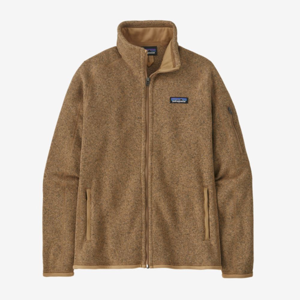 Flīsa jaka Patagonia Better Sweater sieviešu Grayling Brown