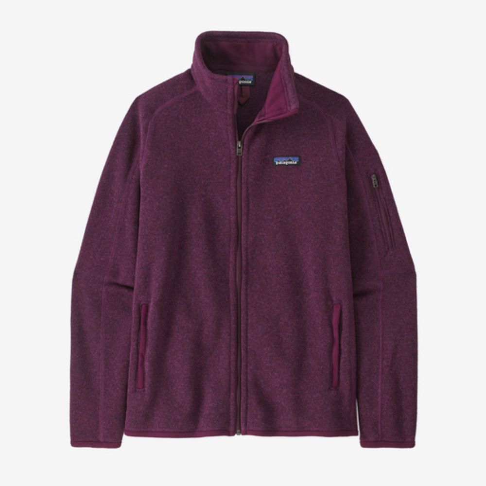 Flīsa jaka Patagonia Better Sweater sieviešu Night Plum S