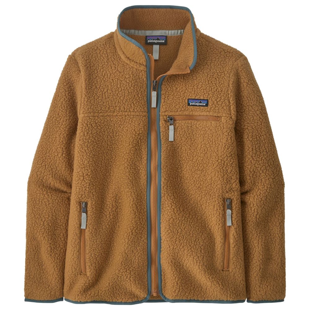 Flīsa jaka Patagonia Retro Pile sieviešu Nest Brown w Nouveau Green