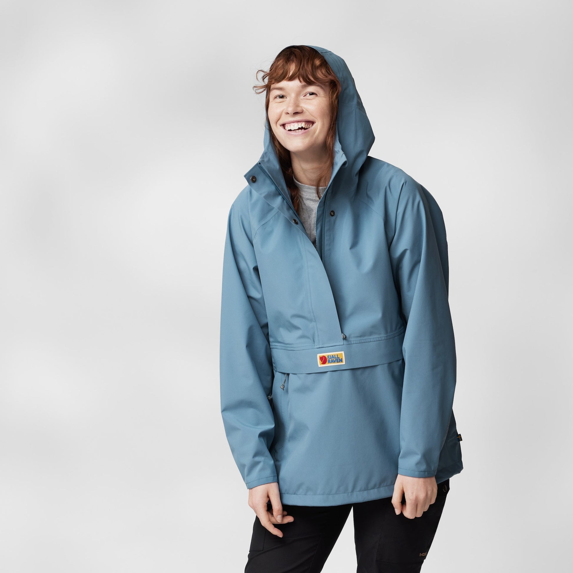 Lietus jaka Fjallraven Vardag Hydratic Anorak sieviešu