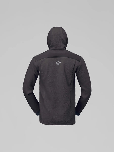 Flīsa jaka Norrona trollveggen warm3 Zip vīriešu
