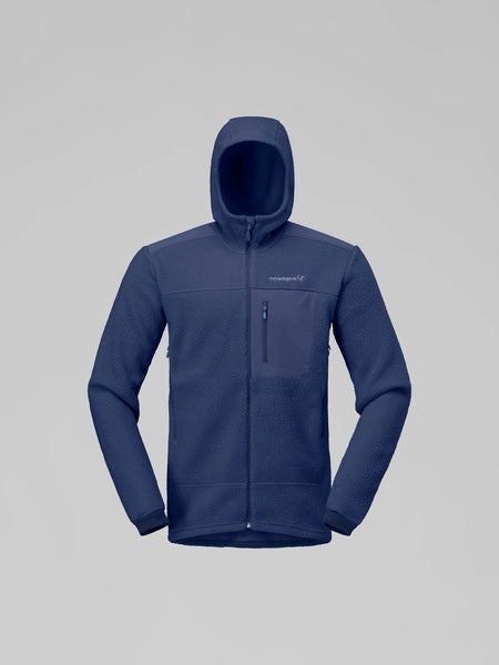 Flīsa jaka Norrona trollveggen warm3 Zip vīriešu