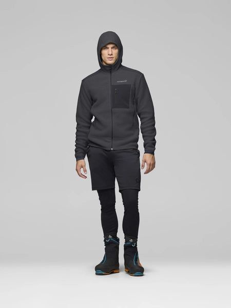 Flīsa jaka Norrona trollveggen warm3 Zip vīriešu