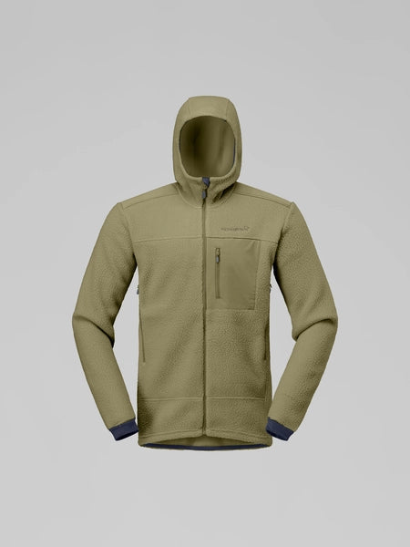Flīsa jaka Norrona trollveggen warm3 Zip vīriešu