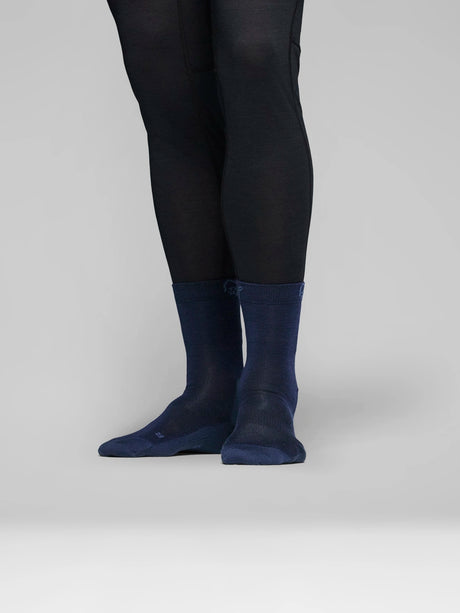 Merino vilnas zeķes Norrona falketind light Indigo Night/Dark Denim