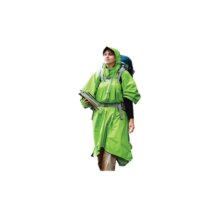 Lietus mētelis - nojume Sea to Summit Nylon Tarp Poncho Green