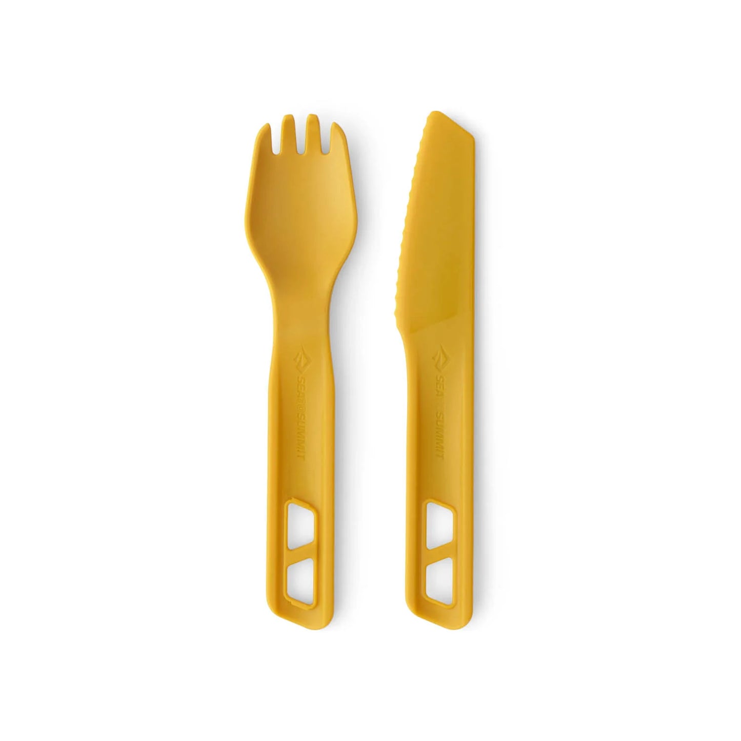 Ēšanas Piederumi Sea To Summit Passage Cutlery Set Yellow Set 2