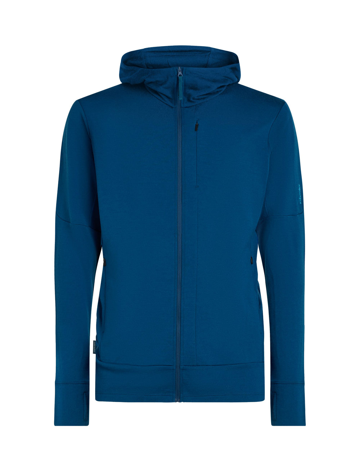 Men's Merino Hoodie Icebreaker Quantum IV LS Zip