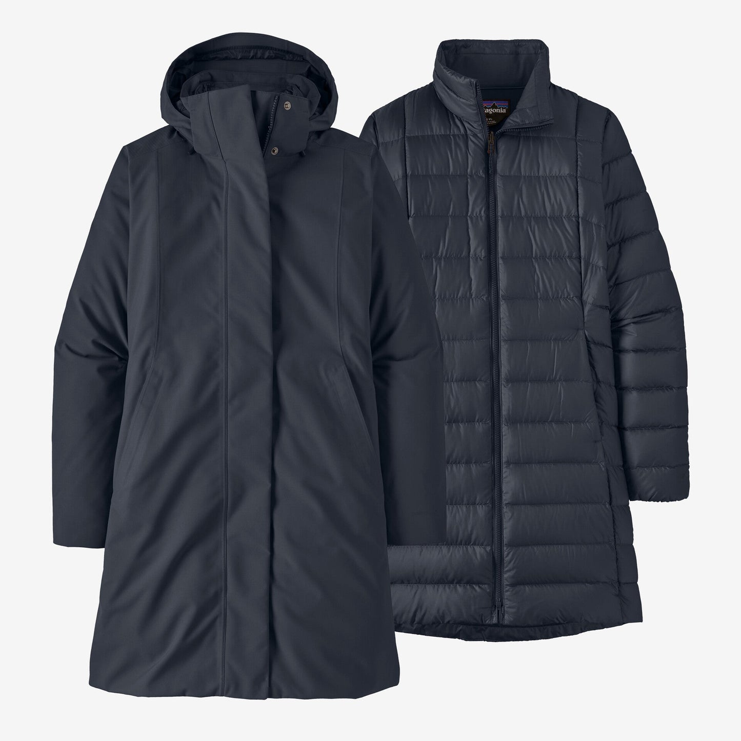 Ziemas parka Patagonia Tres 3-in-1 Parka sieviešu Smolder Blue