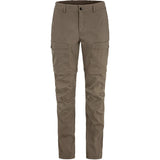 Fjallraven bikses-šorti Abisko Hybrid Trail Zip-off sieviešu