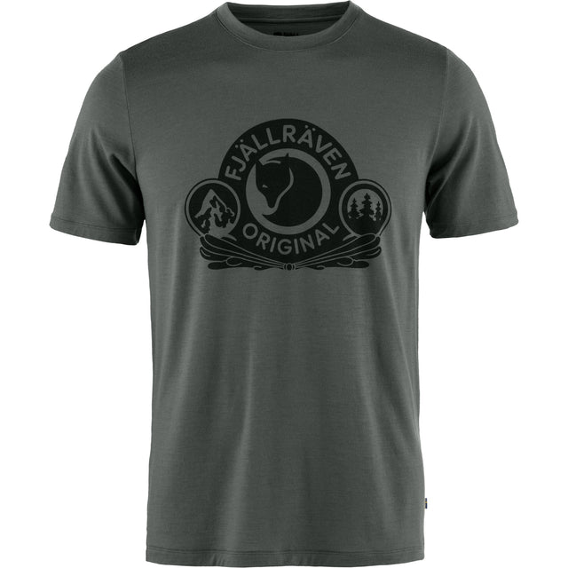 T-shirt Fjallraven Abisko Wool Classic SS men's